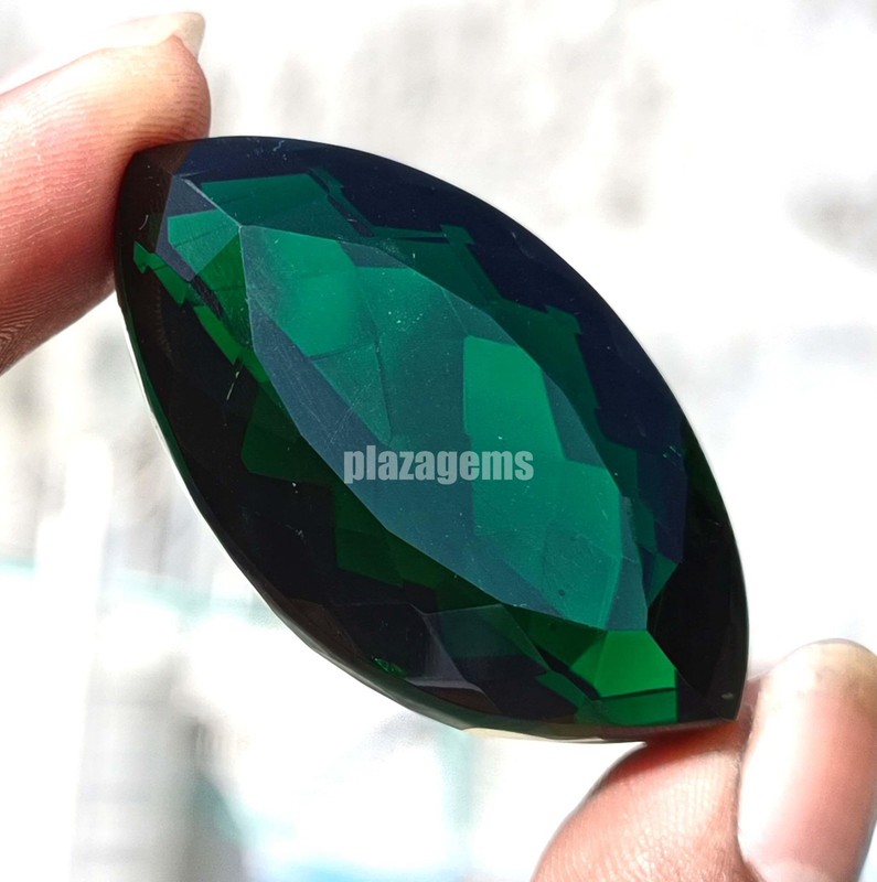 Moldavite Gemstone 145.20 Carats – Natural Marquise Cut – EGL Certified 5SDR gallery