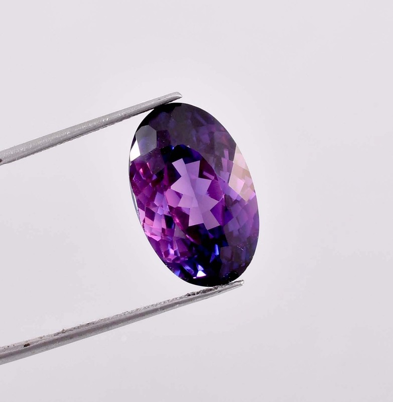 14 x 20 MM Flawless 19.05 Ct Natural Java Plum Sapphire Gemstone (GIT) Certified