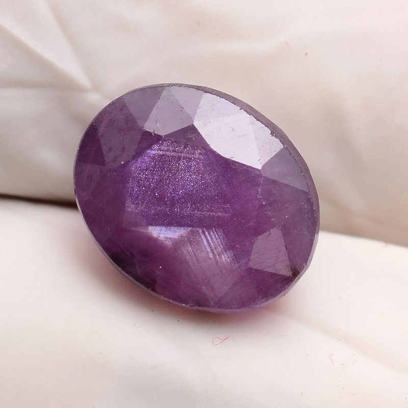 5.64 Cts Natural African Ruby Oval Cut Stunning 10mmx8mm Untreated Huge Gemstone gallery