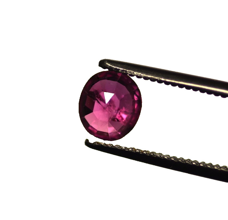 Ruby .51 Carat Genuine Natural Ruby Oval Loose Stone Gemstone 5.04 X 4.52 mm gallery
