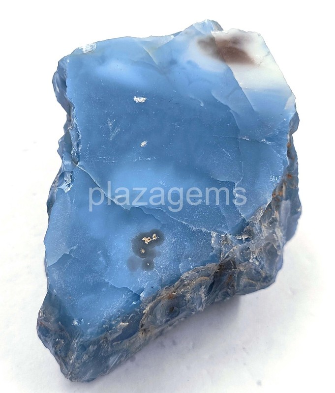 1598.00 CT NATURAL SKY-BLUE OPAL ROUGH CERTIFIED AUSTRALIA LOOSE GEMSTONE 25S gallery