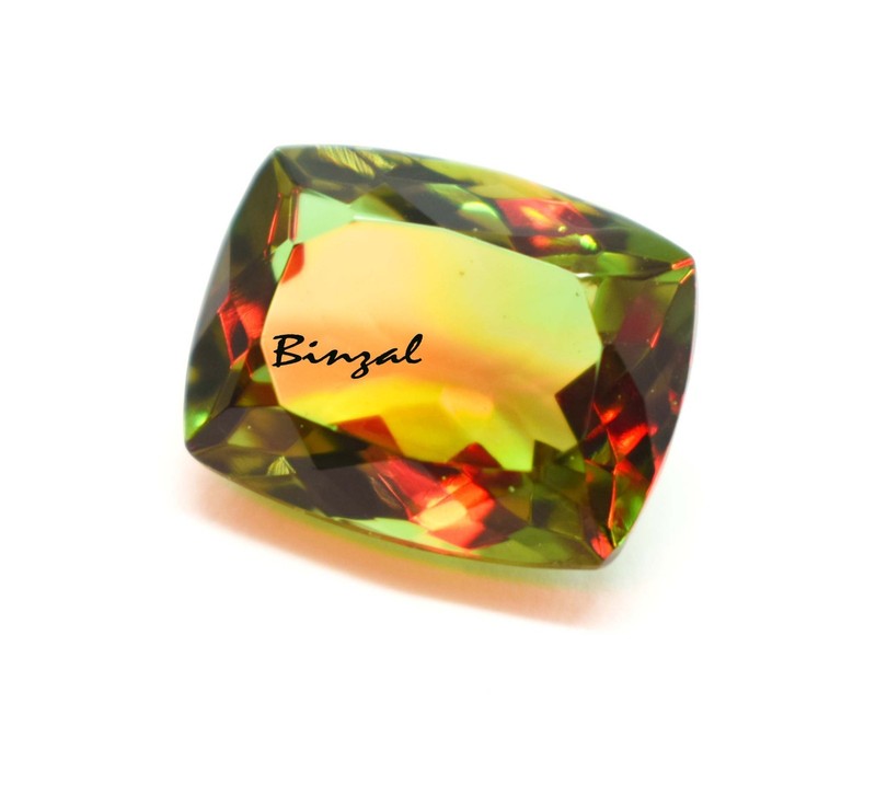 15-17 CT Unique Cushion Cut Flawless Russian Color Changing Alexandrite Gemstone