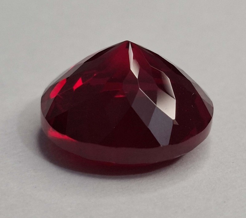 Red Ruby Round Cut Natural Fabulous 15-17 Ct Certified Loose Gemstone SB368 gallery