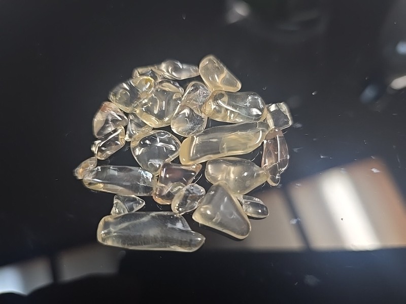 Tumbled Natural Oregon Sunstone 1/2 Ounce(15grams) Lot. 23Pcs. Gemstones TL06