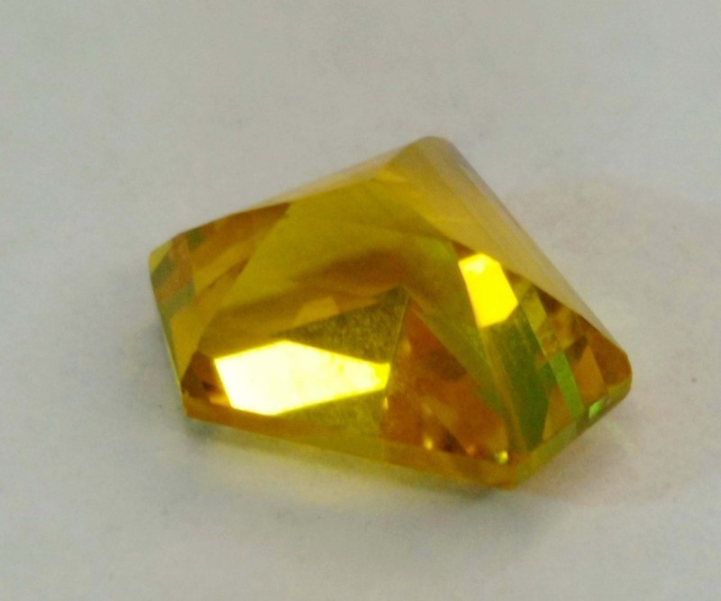 Awesome Yellow Sapphire 5-7 Ct Natural Fancy Cut Certified Loose Gemstone RK171 gallery
