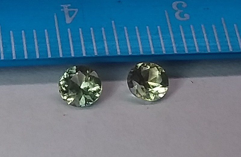 Parti Australian Sappire pair 0.50 carat #6 gallery