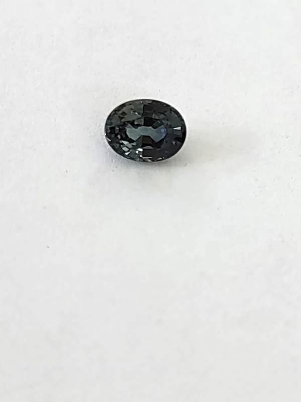 Natural 1.33ct Teal Blue-Green Oval SAPPHIRE - No Heat gallery