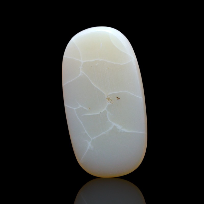 Natural Oval Fire Opal Cabochon Handcrafted Gemstone 5.00 Cts 19x10x3 mm gallery