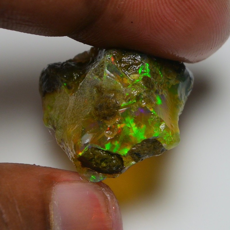 Opal Rough 37.65 Raw, Crystal Opal Specimen, Opal Gemstone gallery