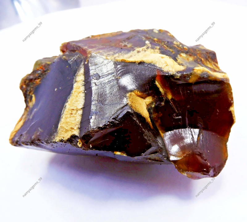 838 Ct Natural Honey Baltic Amber Untreated Certified Uncut Rough Loose Gemstone gallery