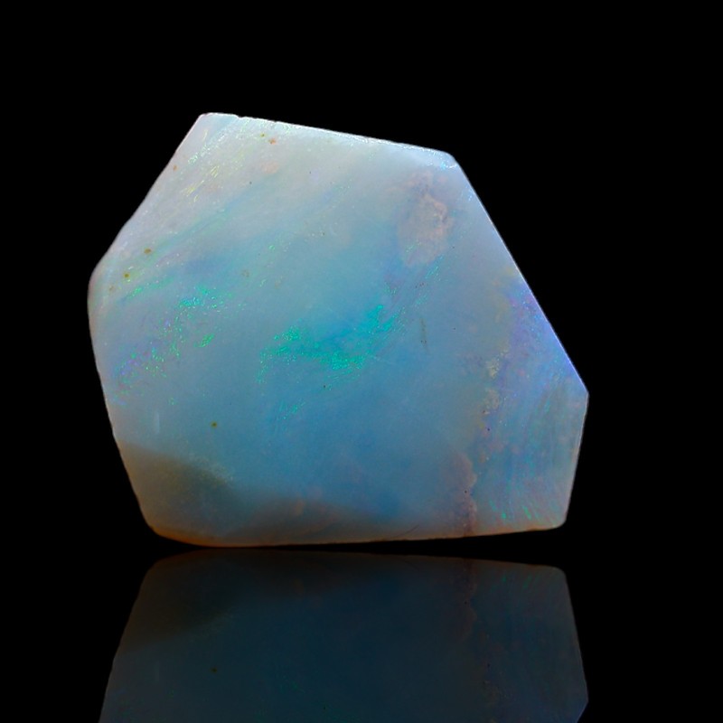 8.35 Cts Australian Fire Opal Loose Rough Ethical Gemstone Natural 22x18x3 mm gallery