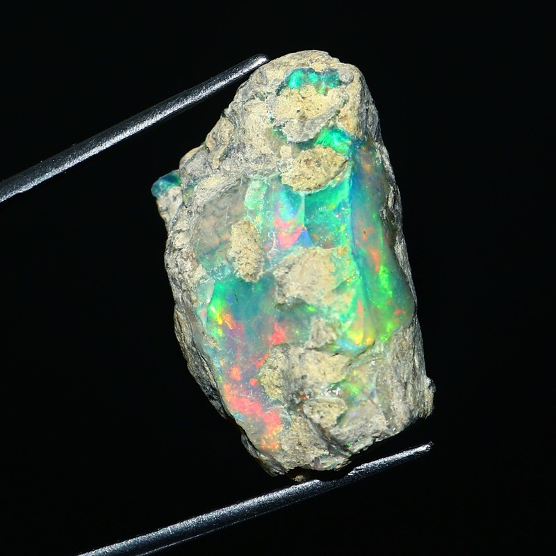 Opal Rough 20 Cts Natural Ethiopian Welo Opal Raw Fire Opal Jewelry OR123