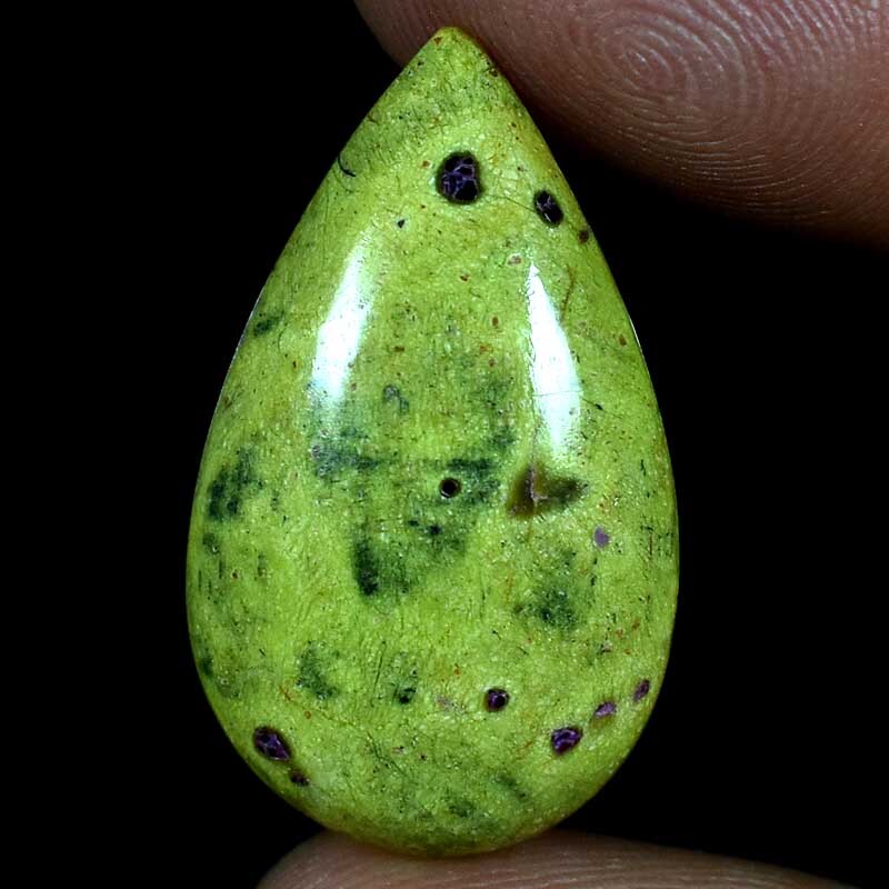 Stichtite Jasper Pear Cabochon 100% Natural Nice Gemstones 14.30Cts.