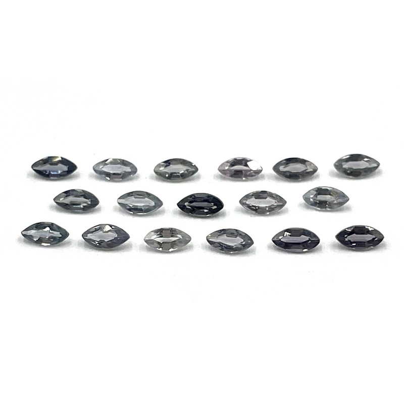 Natural Blue Spinel Marquise Cut Loose Gemstone lot 17 Pcs 2*4 MM 1.35 CT