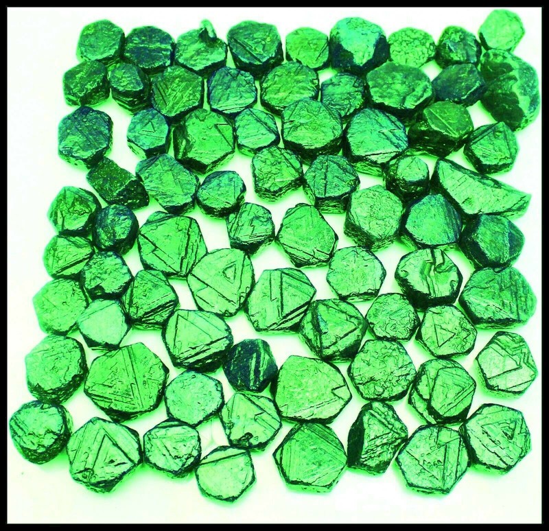 Natural Emerald Rough 80 Ct Green CERTIFIED Loose Gemstone Uncut Rough Lot