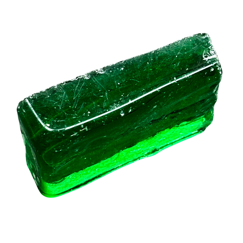 Lab Created Uncut Raw 48 Ct Rough Green Emerald Unique Gemstone Certified