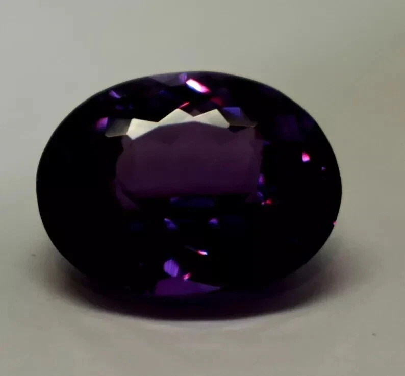 Color Changing Certified Oval Cut 9.55 Ct Natural Alexandrite Loose Gemstone gallery
