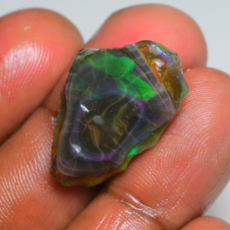 Opal Rough 19.20 Raw, Crystal Opal Specimen, Opal Gemstone