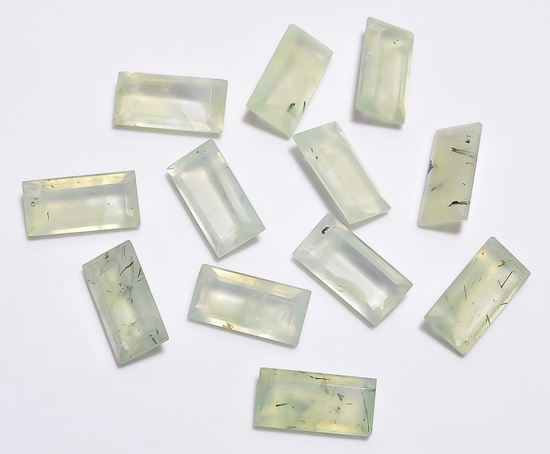 8x10mm Prehanite Natural Octagon Faceted Cut Loose Gemstone gallery
