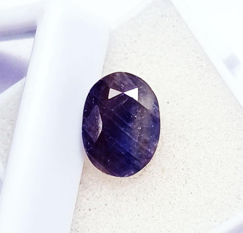 Certified 100% Natural Blue Sapphire 4.20 Ct Loose Gemstone Best With Free Gift gallery