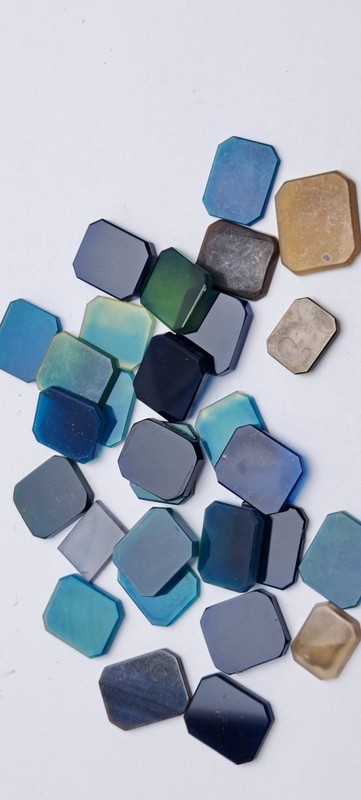 29 pieces Cabochon Slab Assorted Size and Color Stones