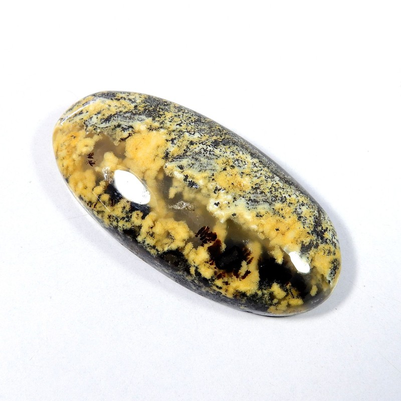 Natural Tiger Dendrite Agate Cabochon Gemstone Oval Shape Loose 32 Cts TG-128
