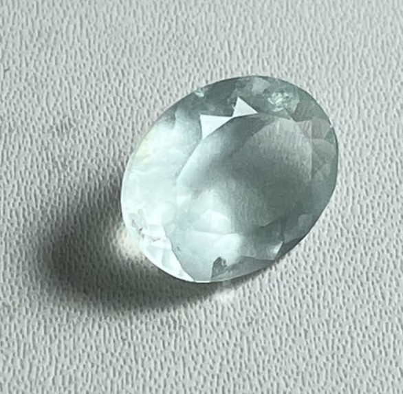 NATURAL AQUAMARINE AAA+ 10X14 MM OVAL LOOSE FACETED GEMSTONE 1 PEICE 4.60 CARAT gallery