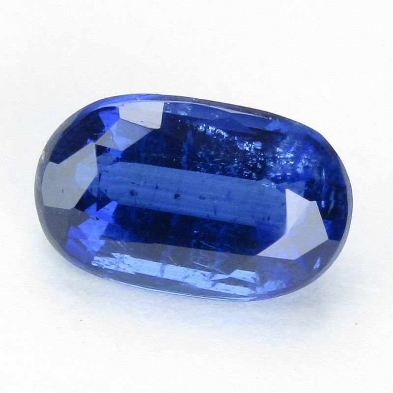 3.17Cts Natural Stunning Royal Blue 10.2×6.4mm Oval Kyanite Gemstone From Nepal