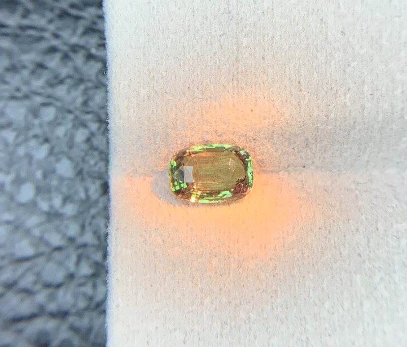 1.03ct Natural Alexandrite CUSH Shape 7×5mm Green to Red Change 100% Genuine gallery