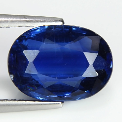 4.86Cts Natural Attractive Oval Shape Royal Blue Kyanite Gemstone From Nepal