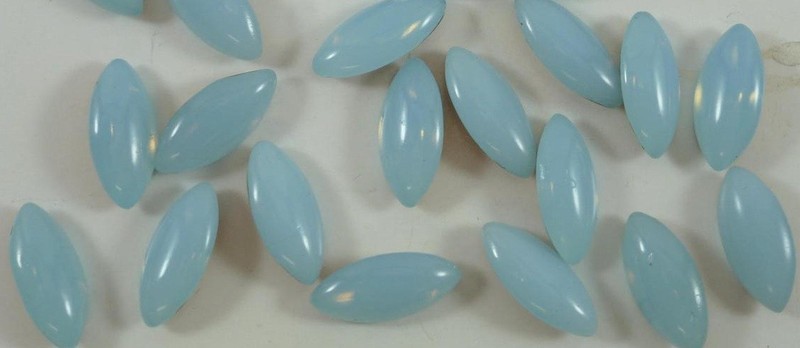 Natural Blue Opal Marquise Cabochon 5x10mm to 12x24mm Gemstone