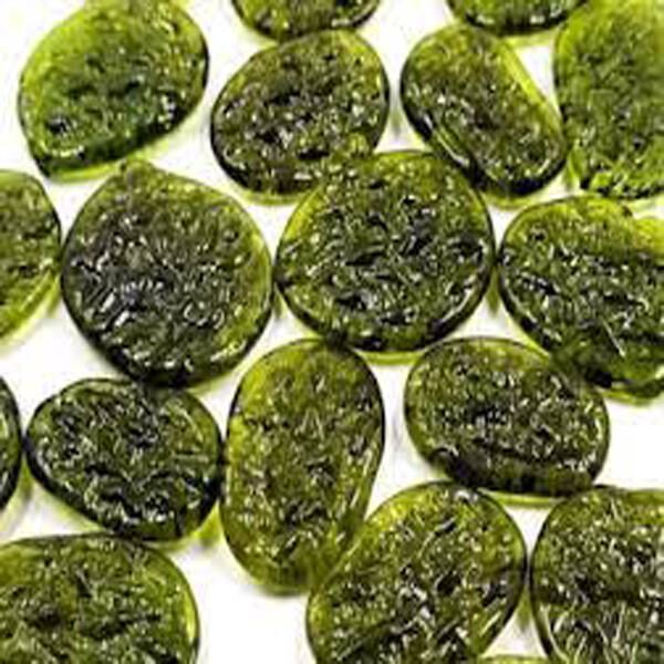 1000 Cts Lab Created Forest Green Moldavite ~Wholesale Lot~ green Gemstones