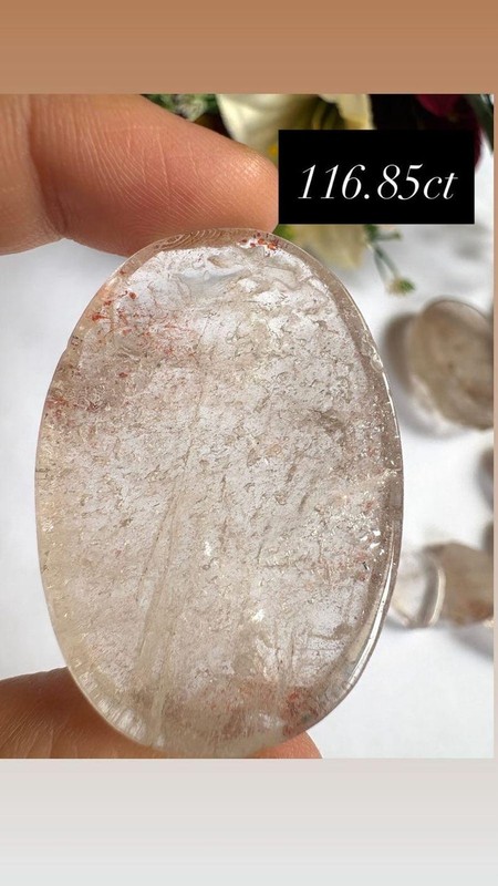 Natural Super Seven Lepidochrosite Quartz Cabochon Lot 702.75Ct Gemstone gallery