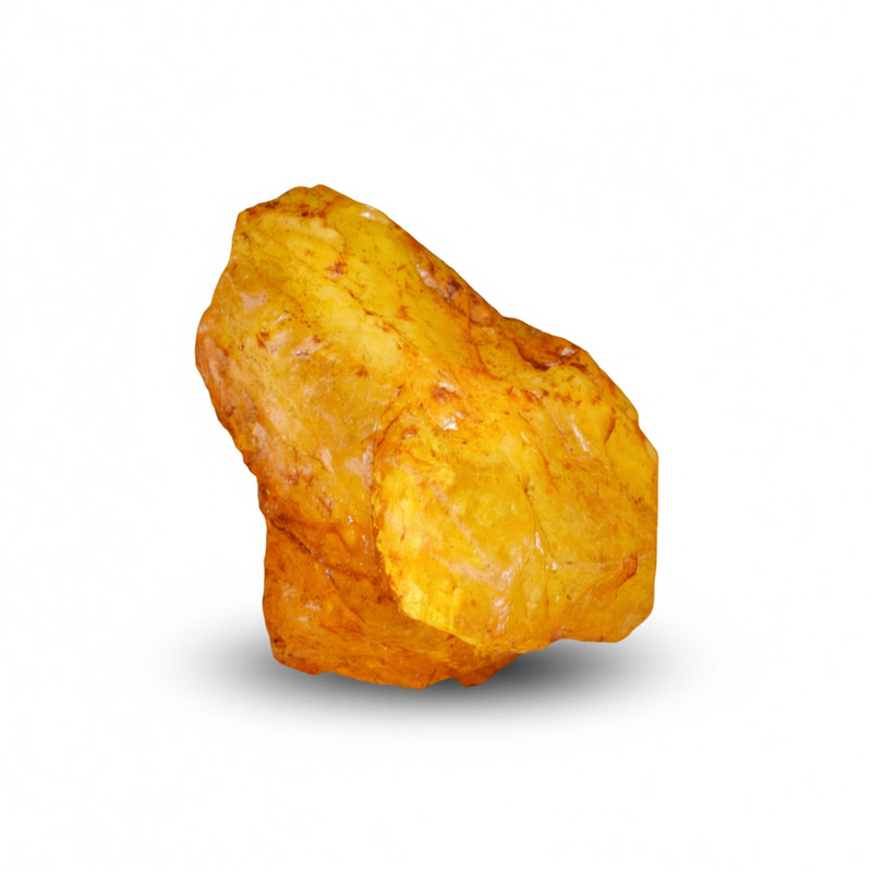 Natural Yellow Sapphire Rough 445 Ct Uncut Certified Earth-Mined Loose Gemstone gallery