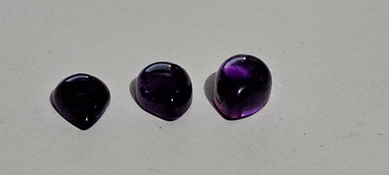 Natural Amethyst Purple Pear Shape 10 x 7mm