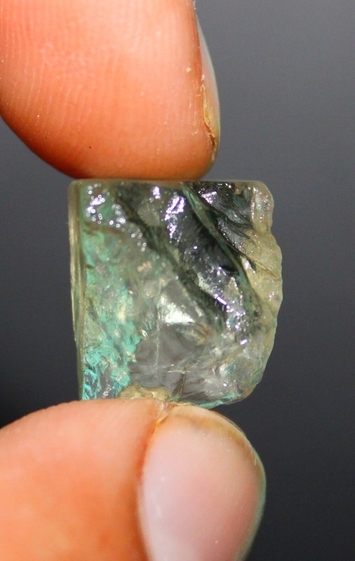 Aquamarine, Aquamarine Rough, Raw Aquamarine Crystal natural Aquamarine 12.70 Ct gallery