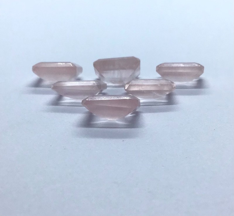 Natural Loose Gemstone AAA Rose Quartz Octagon Cut For Making All Type Jewelry gallery