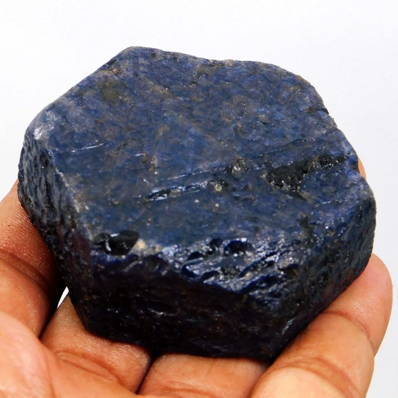 937 Ct Natural Unheated Blue Star Sapphire Specimen Rough Certified Gemstone