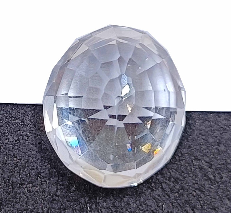 Natural Certified 11Ct White Sapphire Rare Oval Cut Sri Lanka Loose Gemstone EKC gallery