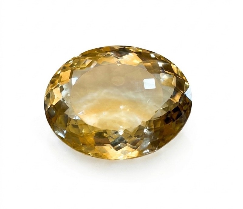 73 CARAT NATURAL UNTREATED GENUINE OVAL SHAPED LOOSE CITRINE GEMSTONE
