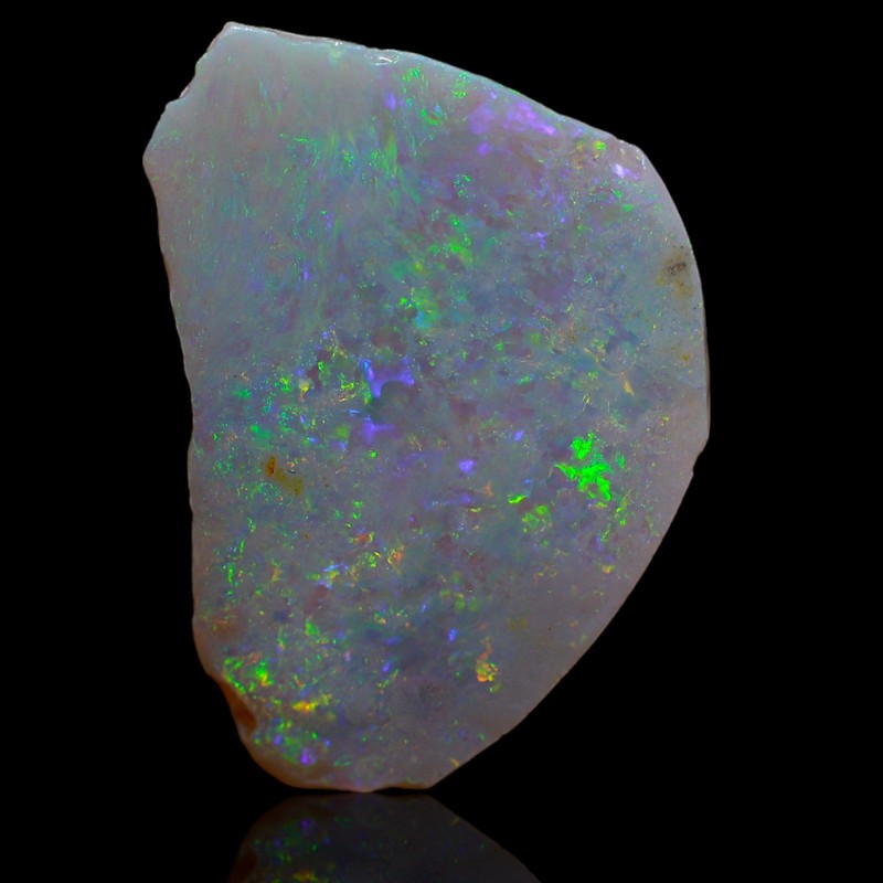 Natural Fire Opal Gemstone 10.00 Cts Loose Artisan Rough Australia 27x19x4 mm gallery