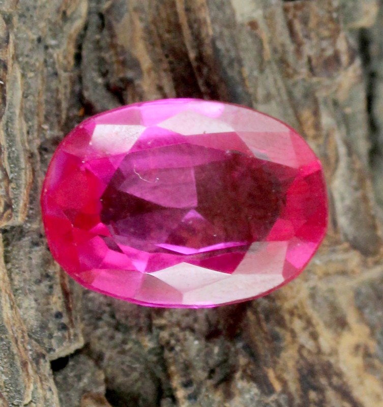 Raspberry Pink Rhodolite Garnet 10.55 Ct Natural Oval Gemstone gallery