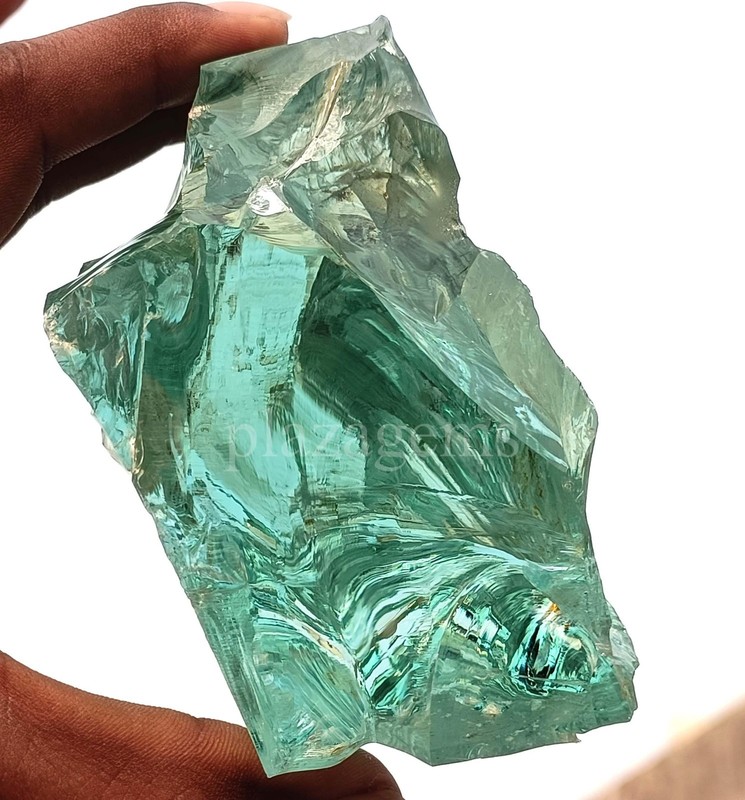 Rare Massive 6500.0 Ct Natural Transparent Aquamarine Rough Certified Gems 5NSB gallery