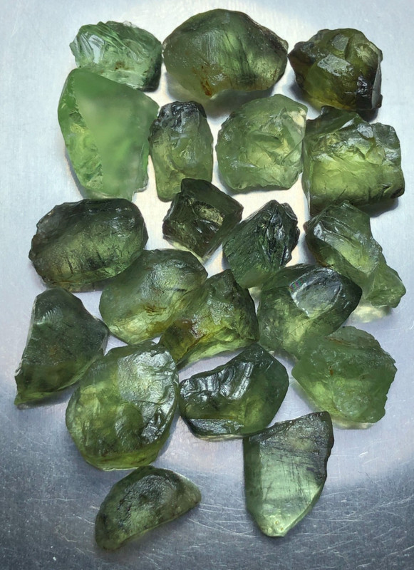 85 carats natural facet quality rutile peridot lot from Pakistan loose gemstone gallery