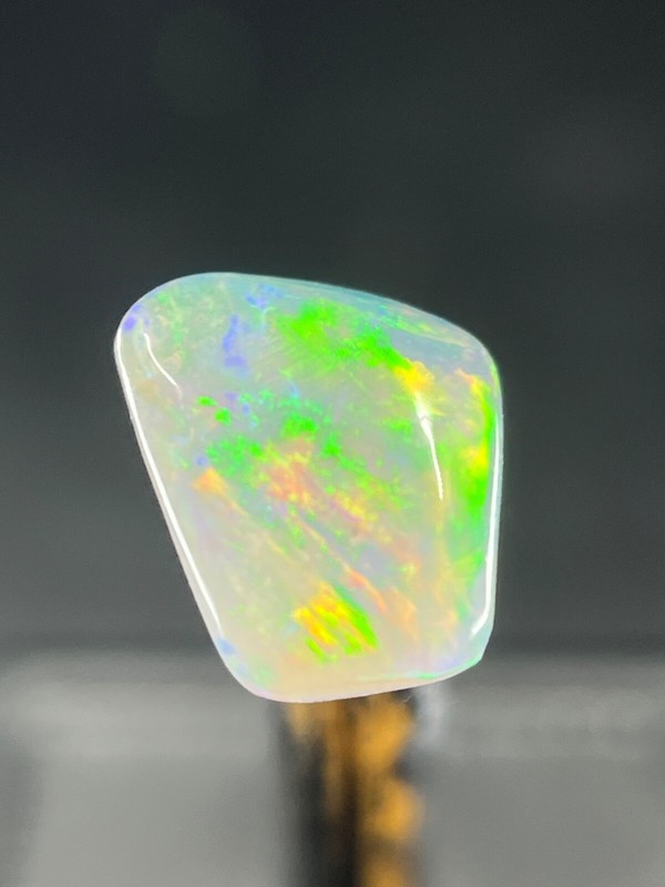 Australian Opal - Lightning Ridge - 0.9C - Natural - Solid Light N9 Opal - #093 gallery