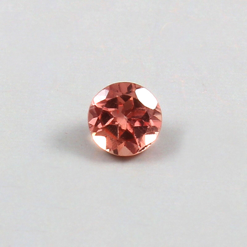 AAA Nice 4×4 MM Natural Ceylon Padparadscha Sapphire Loose Round Gemstone Cut