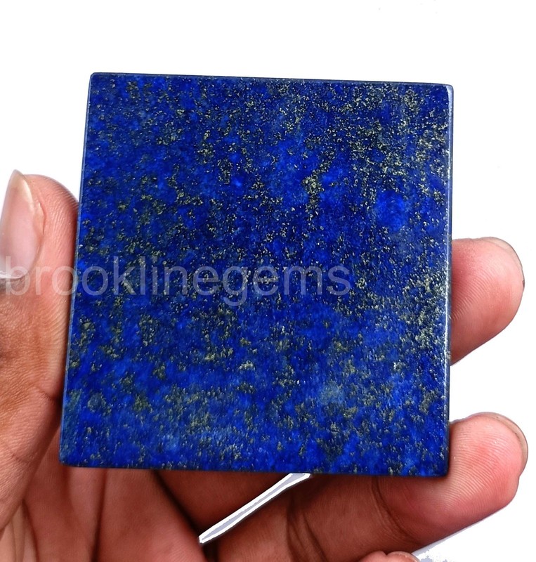 Natural Lapis Lazuli 405 ct Emerald Cut Loose Gemstone Certified Stone 5ARE gallery