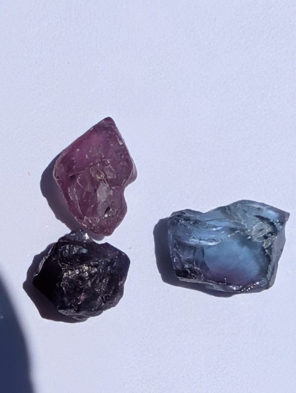 USA seller 6.68 ct IF Spinel facet rough gemstone gallery