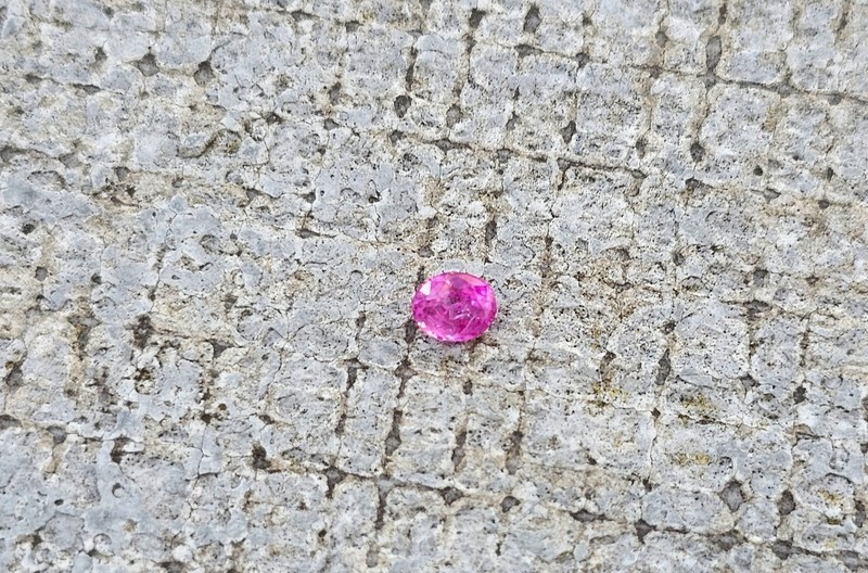 Pink Sapphire 4.3x3.6mm Oval Loose Gemstone! gallery
