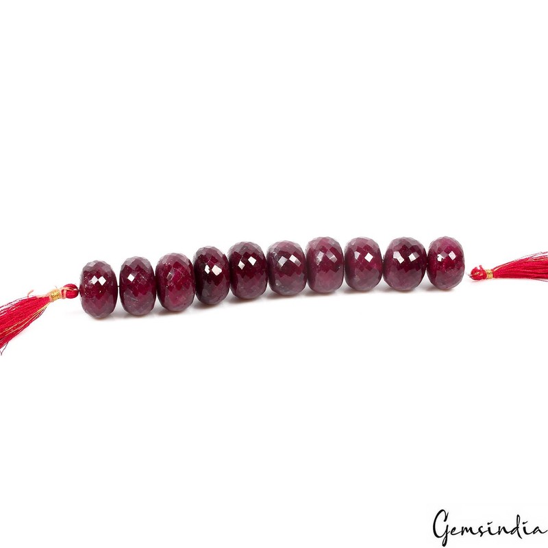 AAA Huge 25- 27mm Red Round Checkerboard Cut Beads For High End Jewelry Making gallery